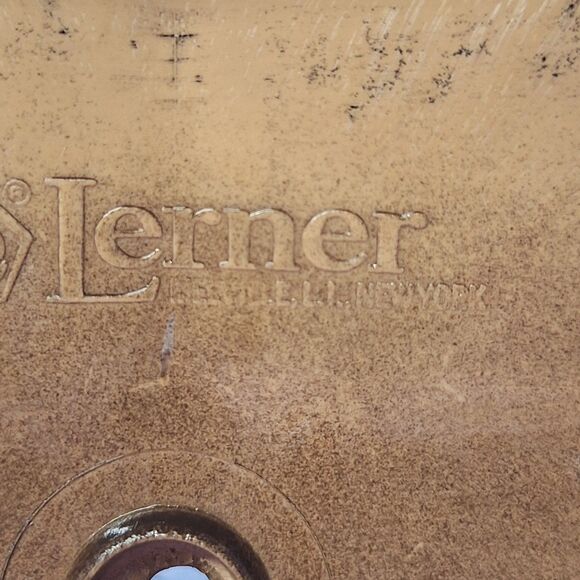 Vintage Lerner Desk Top Letter Mail File Holder Organizer Faux Wood Ornate USA - Picture 15 of 16